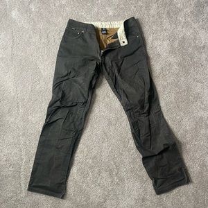 Kuhl Mens pants size 34x34 olive green